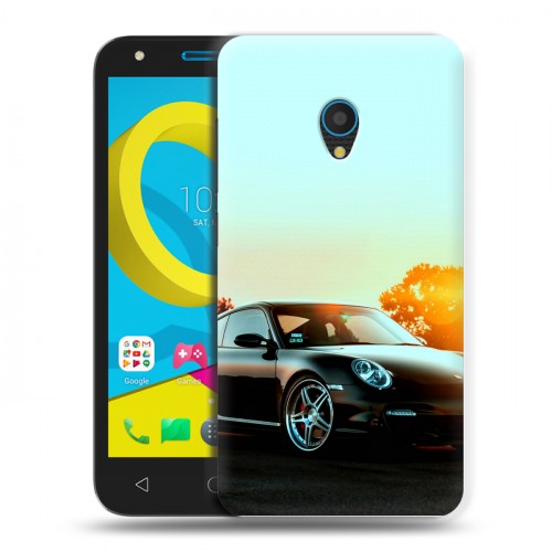 Дизайнерский пластиковый чехол для Alcatel U5 Porsche