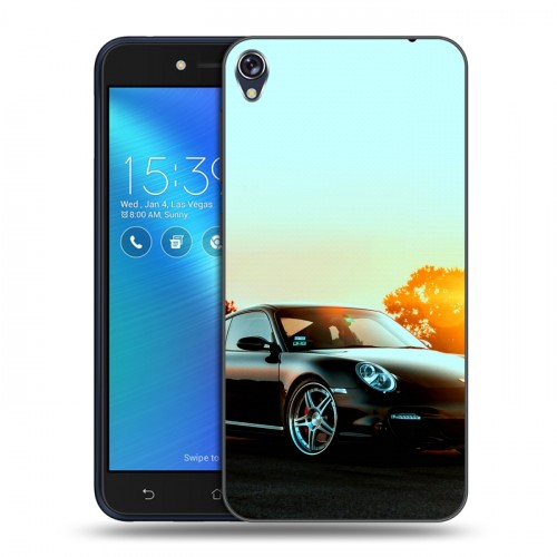 Дизайнерский пластиковый чехол для Asus ZenFone Live Porsche