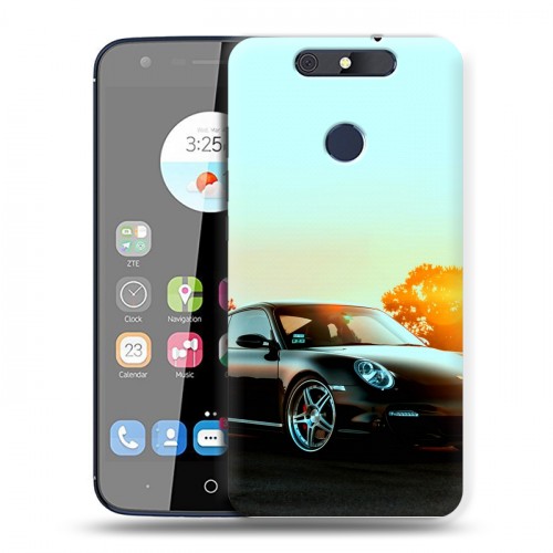 Дизайнерский силиконовый чехол для ZTE Blade V8C Porsche