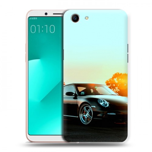 Дизайнерский пластиковый чехол для OPPO A83 Porsche