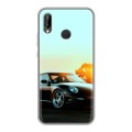 Дизайнерский силиконовый чехол для Huawei P20 Lite Porsche