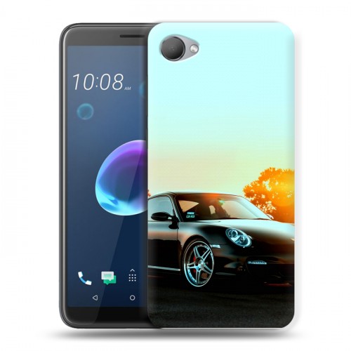 Дизайнерский пластиковый чехол для HTC Desire 12 Porsche