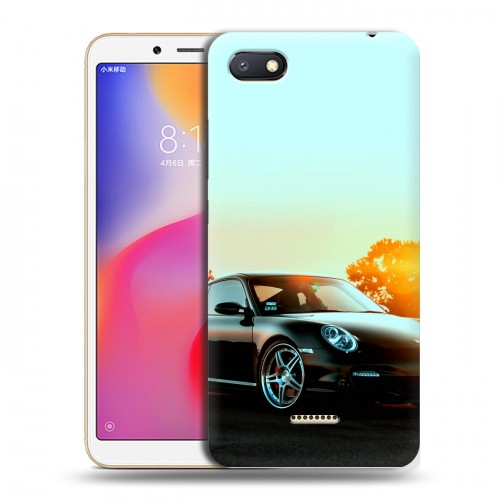 Дизайнерский пластиковый чехол для Xiaomi RedMi 6A Porsche