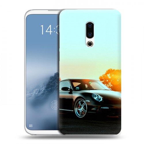 Дизайнерский силиконовый чехол для Meizu 16th Plus Porsche