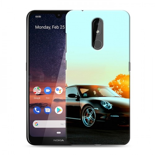 Дизайнерский силиконовый чехол для Nokia 3.2 Porsche