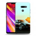 Дизайнерский пластиковый чехол для LG G8 ThinQ Porsche