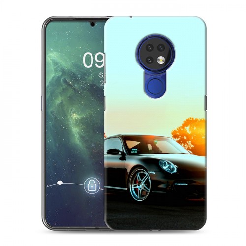 Дизайнерский силиконовый чехол для Nokia 6.2 Porsche