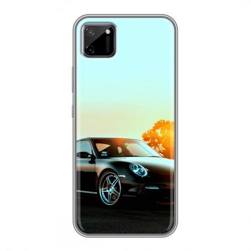 Дизайнерский силиконовый чехол для Realme C11 Porsche