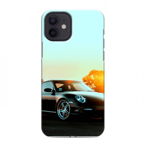 Дизайнерский силиконовый чехол для Iphone 12 Porsche