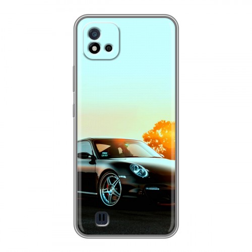 Дизайнерский силиконовый чехол для Realme C20 Porsche