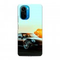 Дизайнерский силиконовый чехол для Xiaomi Poco F3 Porsche