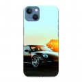 Дизайнерский силиконовый чехол для Iphone 13 Porsche