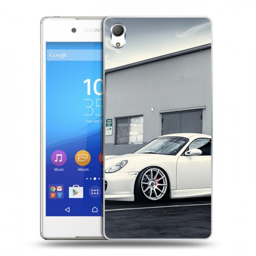 Дизайнерский пластиковый чехол для Sony Xperia Z3+ Porsche