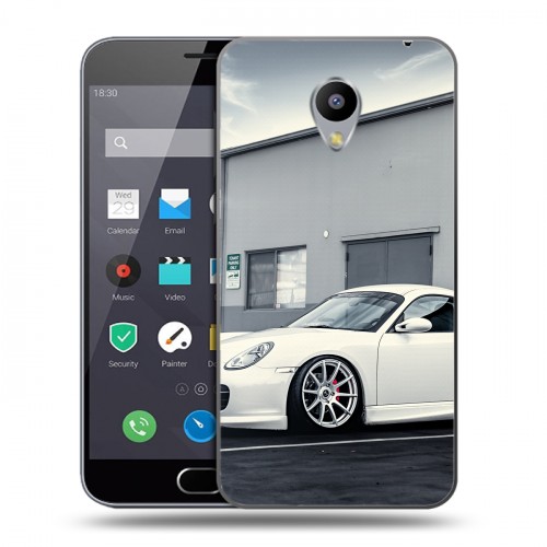 Дизайнерский пластиковый чехол для Meizu M2 Note Porsche