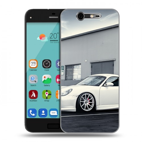 Дизайнерский силиконовый чехол для ZTE Blade S7 Porsche