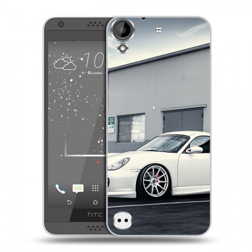 Дизайнерский пластиковый чехол для HTC Desire 530 Porsche