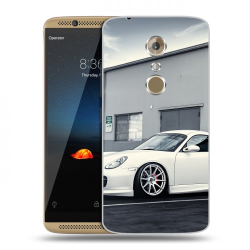 Дизайнерский пластиковый чехол для ZTE Axon 7 Porsche