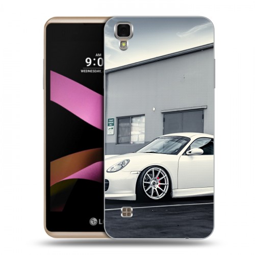 Дизайнерский пластиковый чехол для LG X Style Porsche