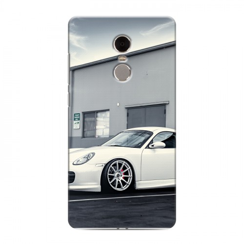 Дизайнерский силиконовый чехол для Xiaomi RedMi Note 4 Porsche
