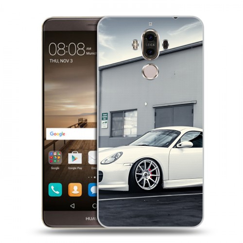 Дизайнерский пластиковый чехол для Huawei Mate 9 Porsche