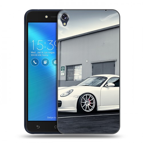 Дизайнерский силиконовый чехол для Asus ZenFone Live Porsche