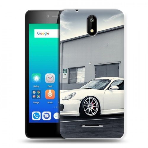 Дизайнерский силиконовый чехол для Micromax Q409 Porsche