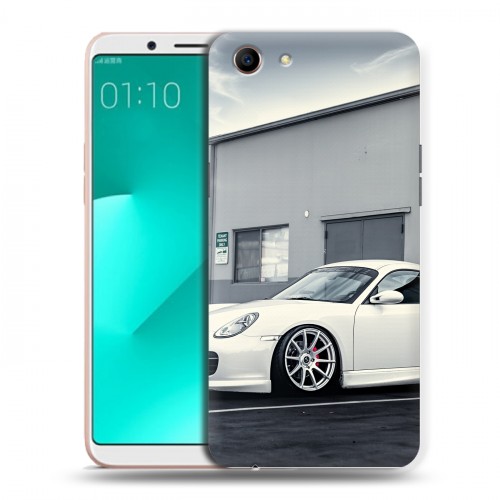 Дизайнерский пластиковый чехол для OPPO A83 Porsche