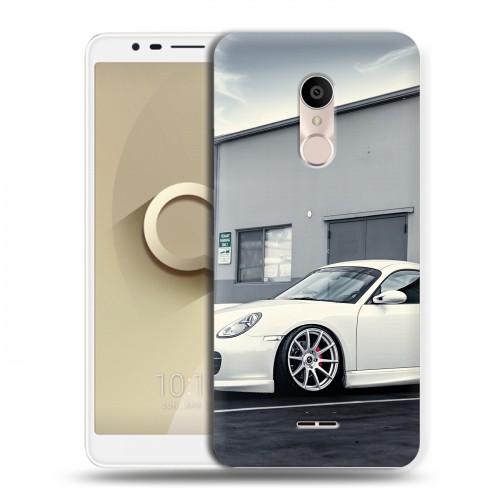 Дизайнерский силиконовый чехол для Alcatel 3C Porsche