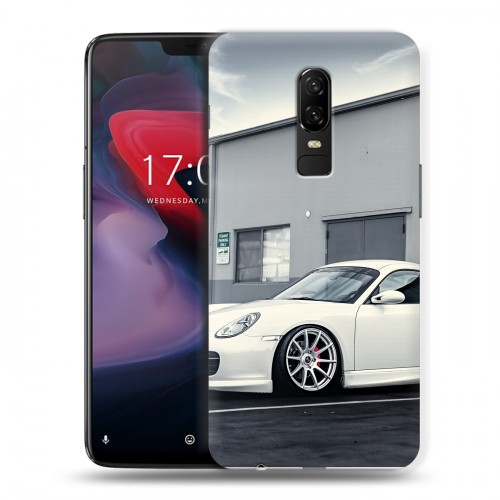 Дизайнерский пластиковый чехол для OnePlus 6 Porsche