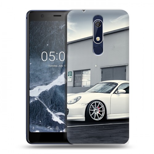 Дизайнерский пластиковый чехол для Nokia 5.1 Porsche