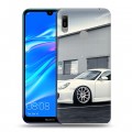 Дизайнерский пластиковый чехол для Huawei Y6 (2019) Porsche