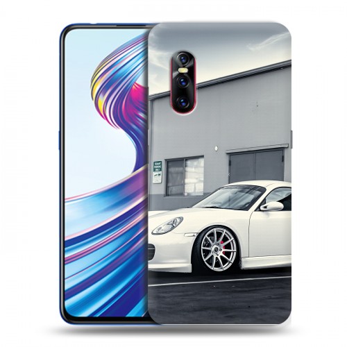 Дизайнерский пластиковый чехол для Vivo V15 Pro Porsche