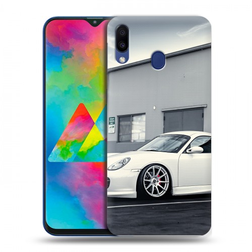 Дизайнерский пластиковый чехол для Samsung Galaxy M20 Porsche