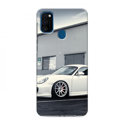 Дизайнерский силиконовый чехол для Samsung Galaxy M30s Porsche