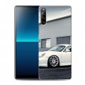 Дизайнерский силиконовый с усиленными углами чехол для Sony Xperia L4 Porsche