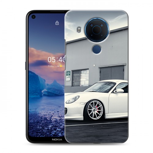 Дизайнерский силиконовый чехол для Nokia 5.4 Porsche