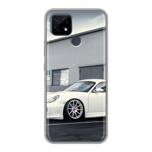 Дизайнерский силиконовый чехол для Realme C21 Porsche