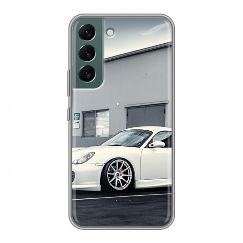 Дизайнерский силиконовый чехол для Samsung Galaxy S22 Porsche