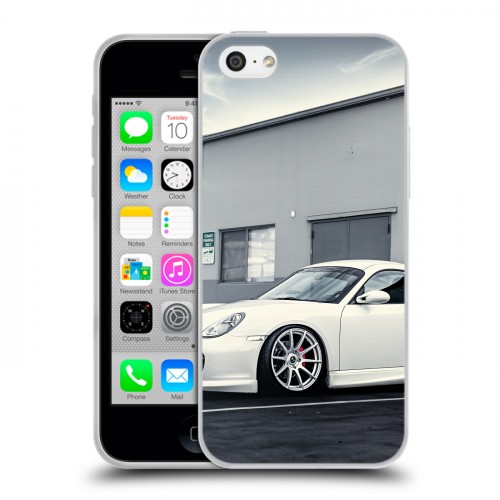 Дизайнерский пластиковый чехол для Iphone 5c Porsche