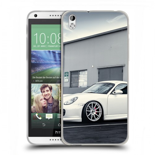 Дизайнерский пластиковый чехол для HTC Desire 816 Porsche