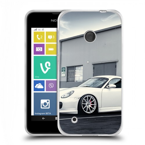 Дизайнерский пластиковый чехол для Nokia Lumia 530 Porsche