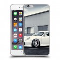 Дизайнерский силиконовый чехол для Iphone 6 Plus/6s Plus Porsche