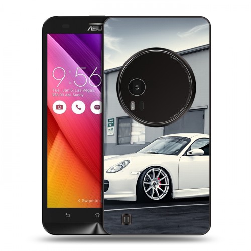 Дизайнерский силиконовый чехол для Asus Zenfone Zoom Porsche