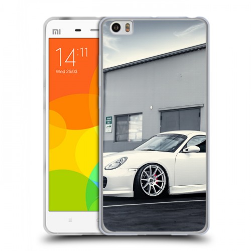 Дизайнерский силиконовый чехол для Xiaomi Mi Note Porsche