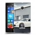 Дизайнерский пластиковый чехол для Microsoft Lumia 435 Porsche