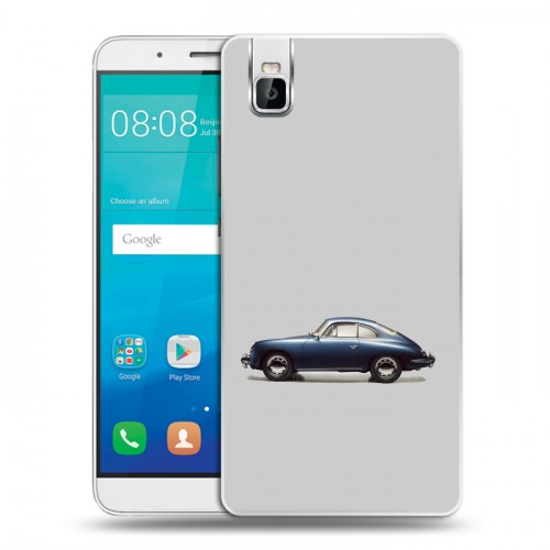 Дизайнерский пластиковый чехол для Huawei ShotX Porsche