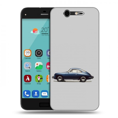 Дизайнерский силиконовый чехол для ZTE Blade S7 Porsche