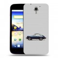 Дизайнерский пластиковый чехол для ZTE Blade A510 Porsche