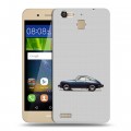 Дизайнерский пластиковый чехол для Huawei GR3 Porsche