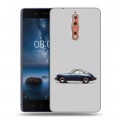 Дизайнерский пластиковый чехол для Nokia 8 Porsche